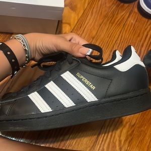 Adidas superstar size 5 grade school